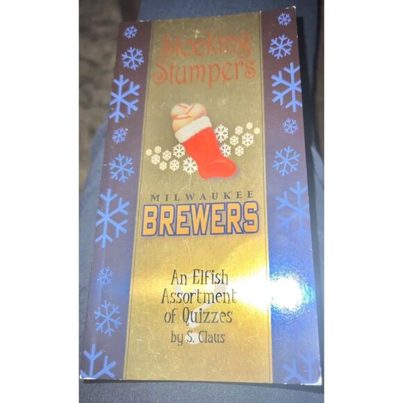 Milwaukee Brewers Stocking Stumpers Book Baseball Quizzes & Questions NEW - Picture 1 of 1
